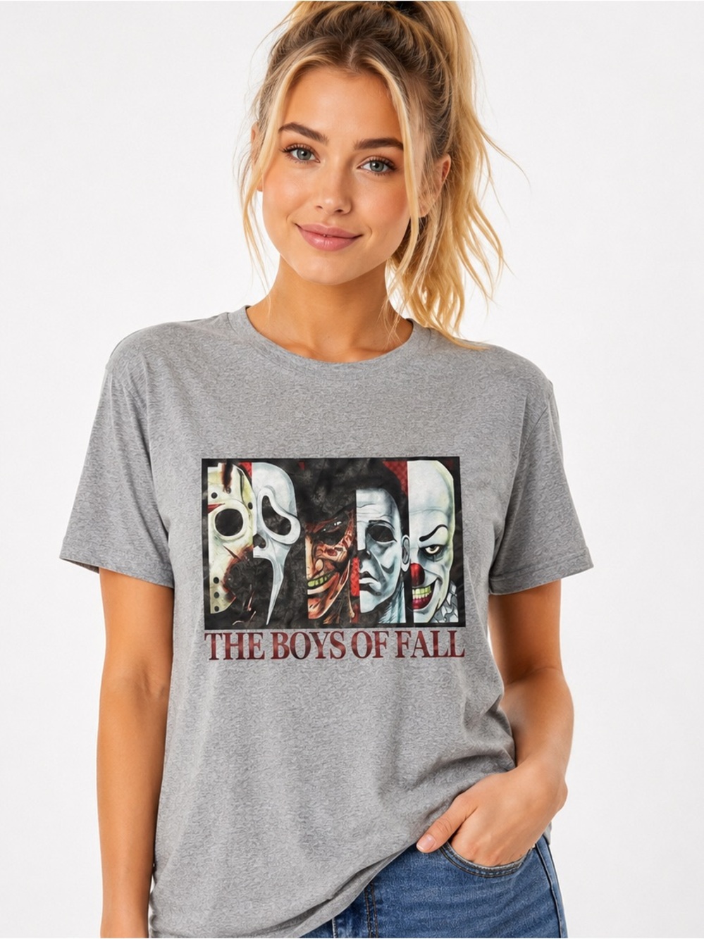 Boys of Fall Scary T shirt size Large